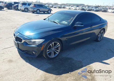 2014 BMW 428I z USA, uszkodzony, nr VIN WBA3N3C50EK231528